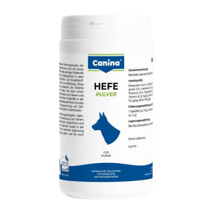 CANINA HEFE PULVER papildbarība suņiem Alus raugs 600g
